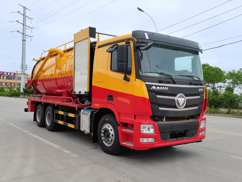 楚勝牌CSC5250GQWB6型清洗吸污車