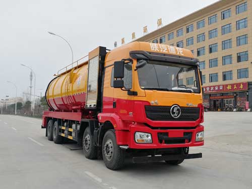 陜汽德龍前四后八20立方聯合疏通車