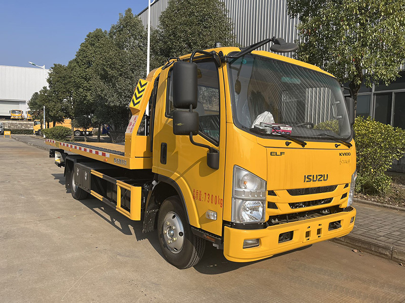 五十鈴kv100黃牌3815軸距清障車