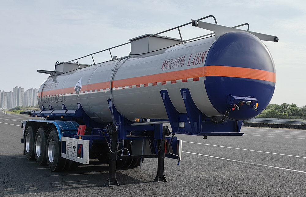 楚勝牌CSC9400GFWCY型腐蝕性物品罐式運輸半掛車